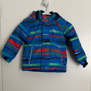 Stoic Kids Striped Blue Jacket